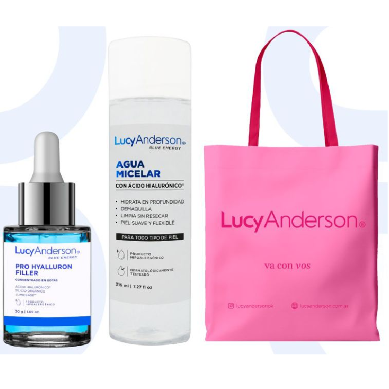 LUCY ANDERSON SET ACIDO HIALURONICO - CONCENTRADO Y AGUA MICELAR